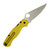 Spyderco Paramilitary 2 Lightweight, Yellow FRN, Satin Magnacut - C81PYL2