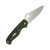 Spyderco ButtonUp, OD Green G10, Satin 8Cr13MoV - C275GPGR