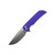 ProTech Mordax, Purple Aluminum Nexus Texture, Stonewash Magnacut, Serialized 1 of 65 - BSW26.Mordax.1