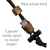 TradeKrafty Copper Fire Starting Capsule Lanyard, Acorn