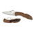 Spyderco Delica 4, Brown FRN / Satin VG-10 - C11FPBN