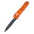 Microtech UTX-70 Double Edge, Orange Aluminum / Black M390 - 147-1OR