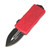 Microtech Exocet Double Edge, Red Aluminum / Black M390 - 157-1RD