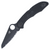 Spyderco Salt 2, Black FRN / Black TiCN H-2, Serrated - C88SBBK2