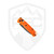 Benchmade Mini Bugout Orange Grivory, Satin S30V - 533