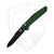 Benchmade Osborne Auto Green Aluminum, Black S30V - 9400BK