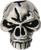 Schmuckatelli Emerson Skull Bead, Pewter