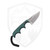 CRKT 2387 Minimalist Bowie Green Micarta