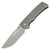 Chaves Redencion 229 Drop Point, Stonewash Titanium / Satin M390