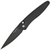 ProTech Newport - Black Aluminum / DLC CPM-S35VN - 3407
