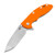 Hinderer Knives XM-18 3.5" Spanto Tri-Way S45VN Working Finish Orange G10