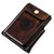Hinderer Knives Notebook Case, Dark Brown Leather