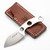 GiantMouse GMF1-P Fixed Blade, PVD Stonewash N690