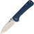 QSP Hawk - Blue Micarta / Satin 14C28N - QS131-I