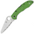 Spyderco Salt 2, Green FRN / Satin LC200N, Serrated - C88FSGR2