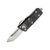 Microtech Mini Troodon, Black Aluminum / Stonewash M390 - 240-10