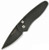 ProTech Sprint Black Aluminum, Black S35VN - 2907