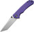 Civivi Brazen - Purple G10 / Gray Stonewashed Tanto D2 - C2023A