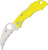 Spyderco Ladybug 3 Salt Hawkbill SpyderEdge, Yellow FRN / Satin H-1 - LYLS3HB