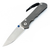 Chris Reeve Knives Large Inkosi Drop Point Plain Titanium / MagnaCut - LIN-1000