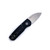 ProTech Runt 5 Wharncliffe - Black Aluminum / Stonewash CPM-20CV - R5101