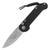 Microtech LUDT, Black Aluminum / Stonewash M390 - 135-10