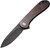 Civivi Elementum - Black Ebony Wood / Black Stonewash D2 - C907W