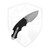 Kershaw Shuffle Black GFN, Stonewash 8Cr13MoV - 8700