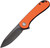 Civivi Elementum - Orange G10 / Black Stonewash D2 - C907Y