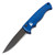 Piranha Pocket Tactical Blue - Black 154CM - P1-BT