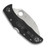 Spyderco Endela Wharncliffe, Black FRN/ Satin VG-10, Serrated - C243FSWCBK