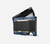 Ridge Wallet Aluminum, Topographic North Shore, Cash Strap & Clip