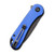 Civivi Elementum - Blue G10 / Black Stonewash D2 - C907X