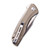 CIVIVI Baklash - Tan G10 Handle, Satin 9Cr18Mo) C-801B