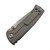 Chaves Redencion Street Tanto Black G10 / Stonewashed Titanium, Satin M390