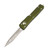 Microtech UTX-70 Double Edge, OD Green Aluminum, Apocalyptic M390 - 147-10APOD