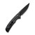 Civivi NOx, Contoured Black G10 w/ Black Steel Lock Side／Black Stonewashed Nitro-V C2110C