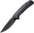 Civivi NOx, Contoured Black G10 w/ Black Steel Lock Side／Black Stonewashed Nitro-V C2110C