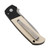 Pro-Tech Terzuola ATCF - Black Aluminum, Ivory Micarta / Stonewash CPM-MagnaCut - BT2751