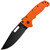 Demko AD20.5 Shark-Lock Orange Handle, DLC Clip Point