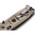 Benchmade Adamas Green G-10, Partial Serration FDE CruWear - 275SFE-2