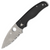 Spyderco Shaman,  Black G-10 / Stonewash CPM-S30V, Serrated - C229GS