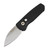 Pro-Tech Runt 5 Wharncliffe - Black Aluminum Dragon Scale Handles / Stonewash CPM-20CV  - R5130