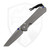 Chris Reeve Knives Large Sebenza 31 Tanto, Glass Blasted Titanium / Stonewash CPM MagnaCut- L31-1687