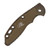 Rick Hinderer Knives XM-18 3.5 Textured Stonewash Bronze Titanium Scale