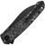 QSP Otter, Black S35VN / Aluminum Foil Carbon Fiber - QS140-A2