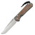 Chris Reeve Knives Large Sebenza 31, Natural Micarta Inlays, CPM- Magnacut Tanto - L31-1230