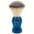 Parker BLSY Blue Synthetic Bristle Shaving Brush