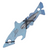 Thompson Knife & Tool Ti-Ger Shark Tool, Blue Anodized