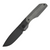 Vero Engineering Synapse Mini, Black Canvas Micarta / Blackwash M390